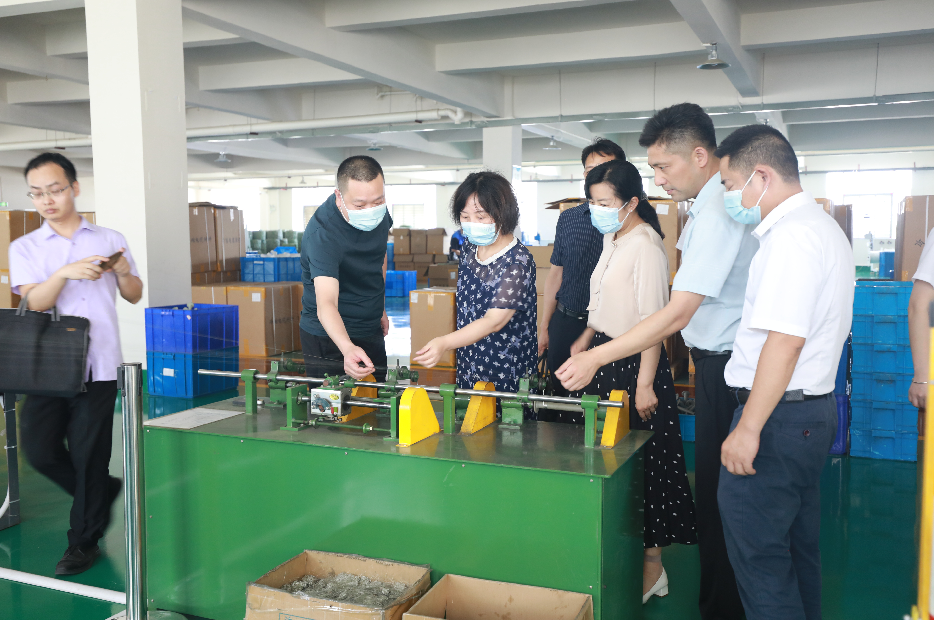 廣水市政協(xié)領(lǐng)導(dǎo)張慧玲、楊華到德樂(lè)電力調(diào)研考察